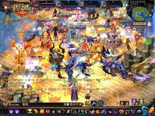 魔域手游互通版：精品仙侠游戏，幻兽法宝系统助力战斗